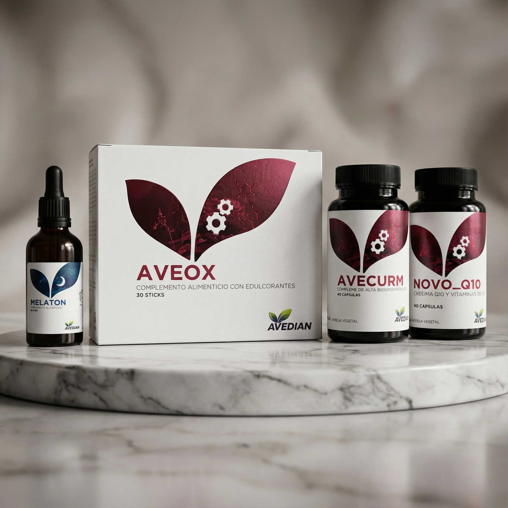 Avedian® – Apoyo nutricional para bienestar reproductivo | Pack combinado